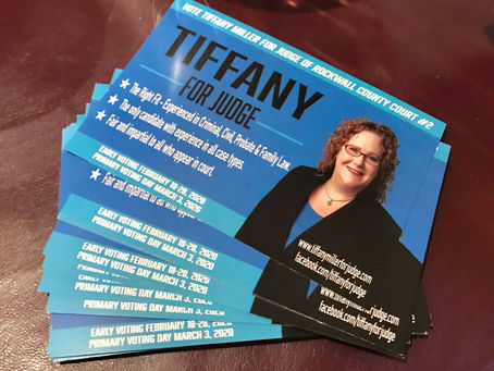 Tiffany Miller Announces Intent To Run