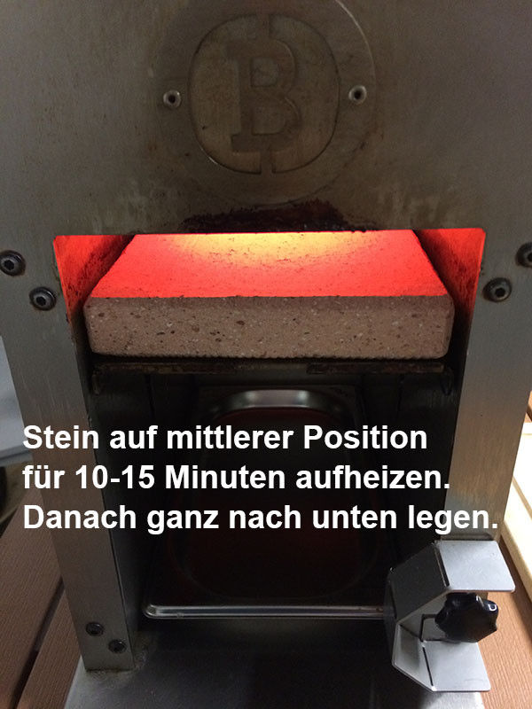 Beefer® Pizzastein ONE mit Schieber