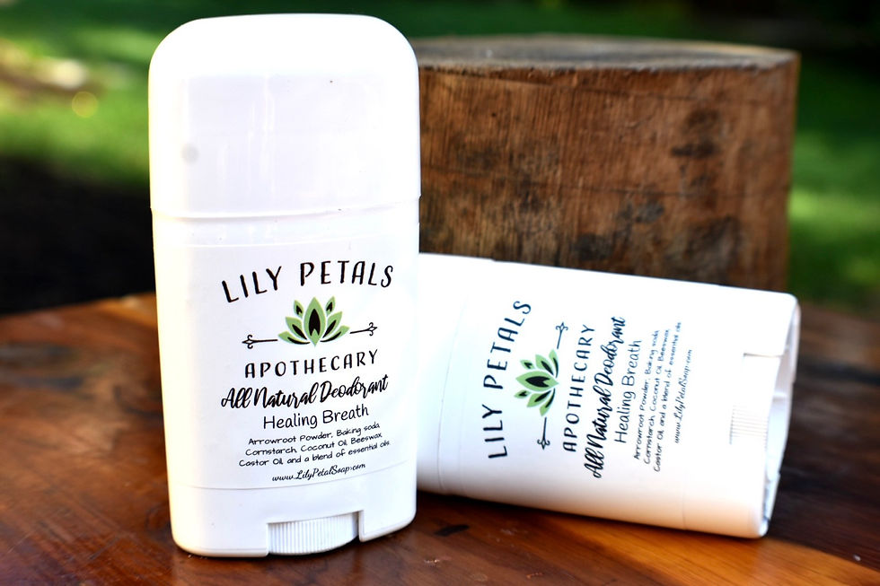 Thumbnail: All Natural Deodorant Unscented, Sensitive Skin.