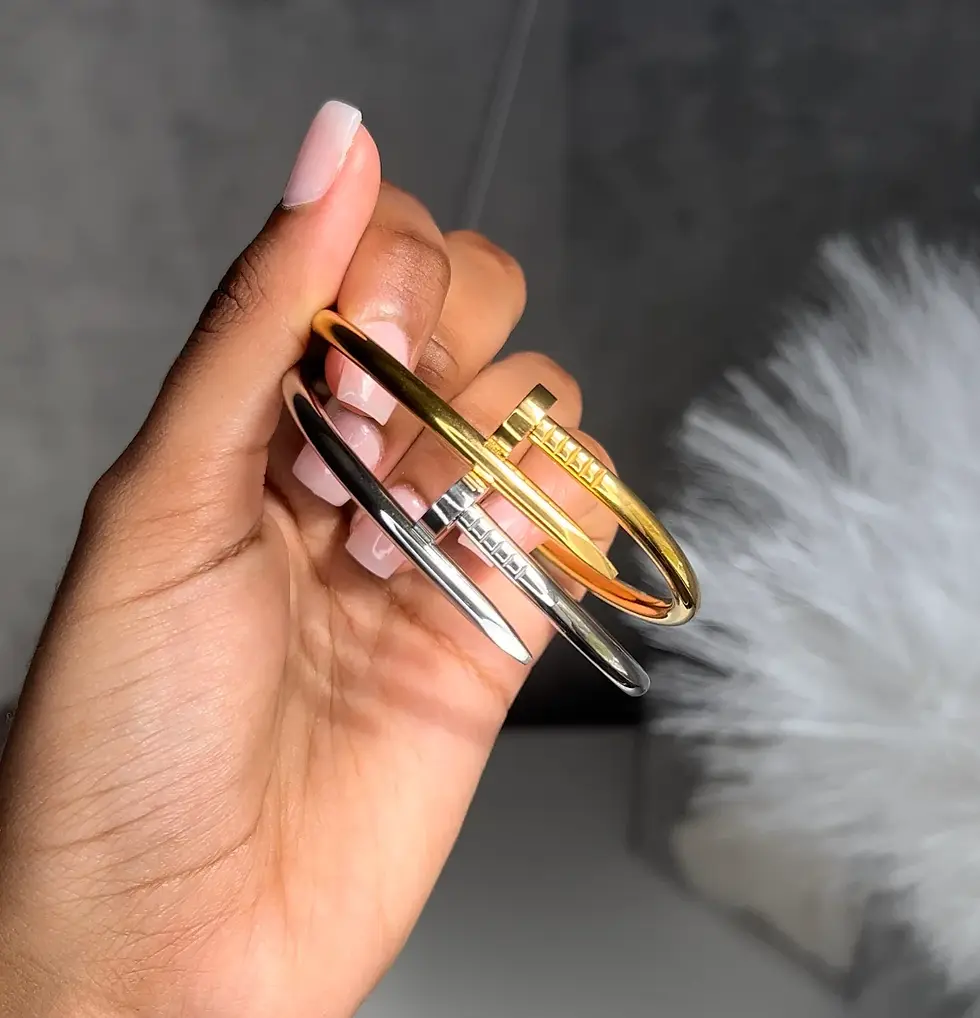 縮圖：(Stainless Steel) Screw Bracelet