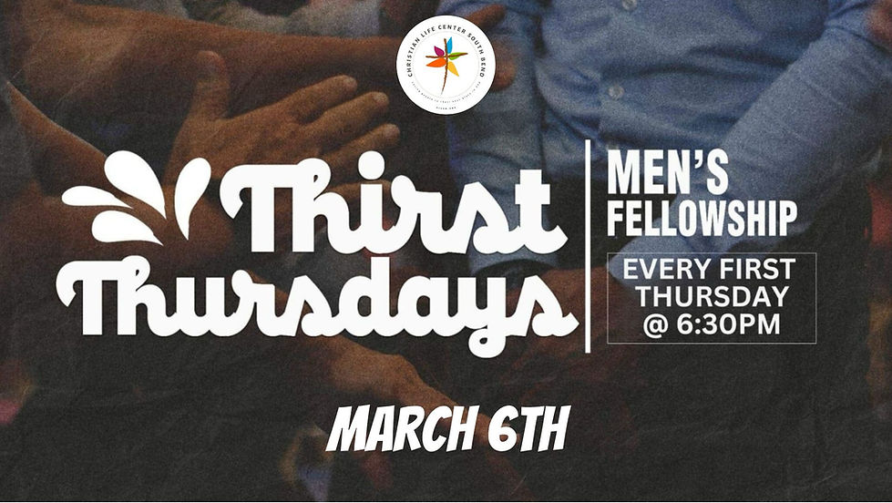 Thirst Thursdays Men's Fellowship