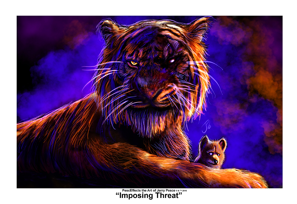 Thumbnail: "Imposing Threat" Art Print