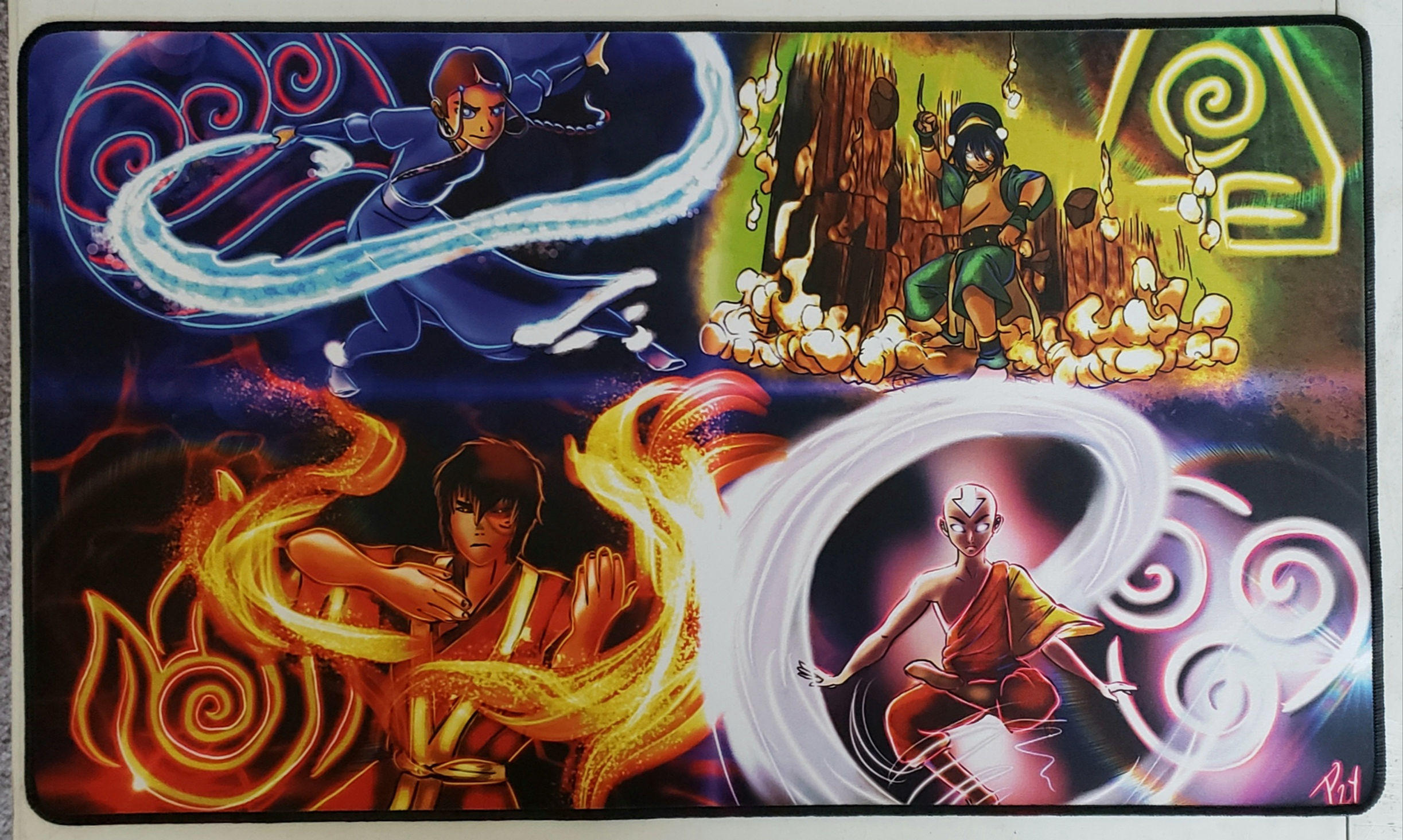 "The Four Elements" Playmat