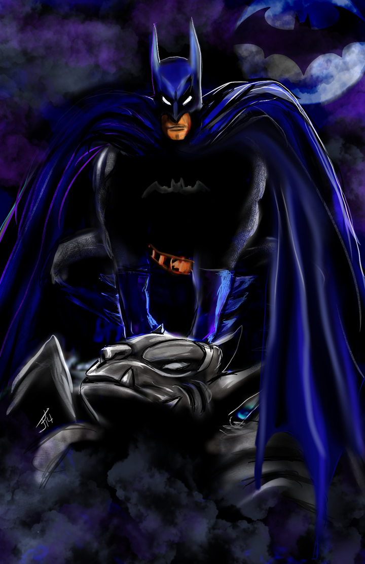 "Gotham's Guardian" Art Print