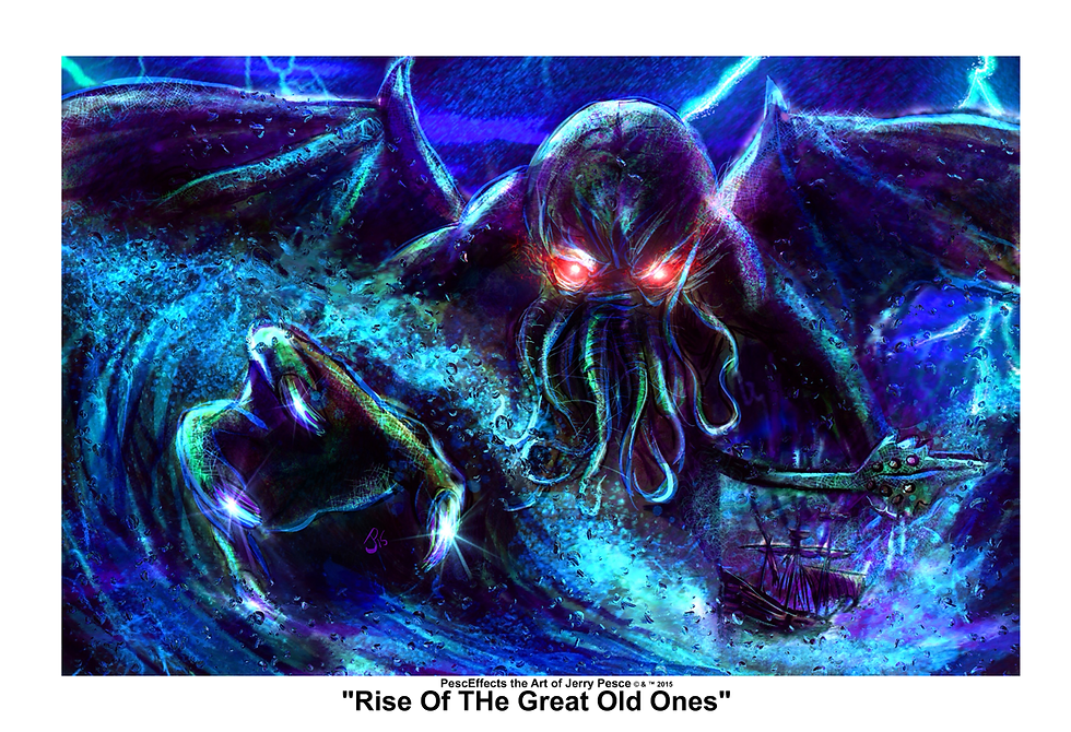 Thumbnail: "Rise of The Great Old Ones" Art Print