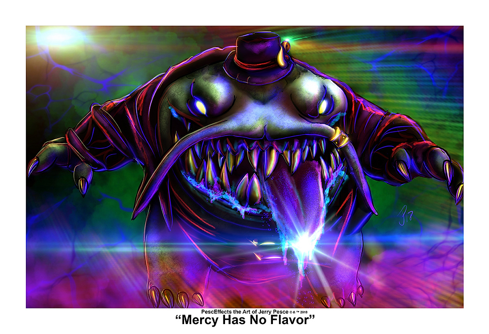 Thumbnail: "Mercy Has No Flavor" Art Print