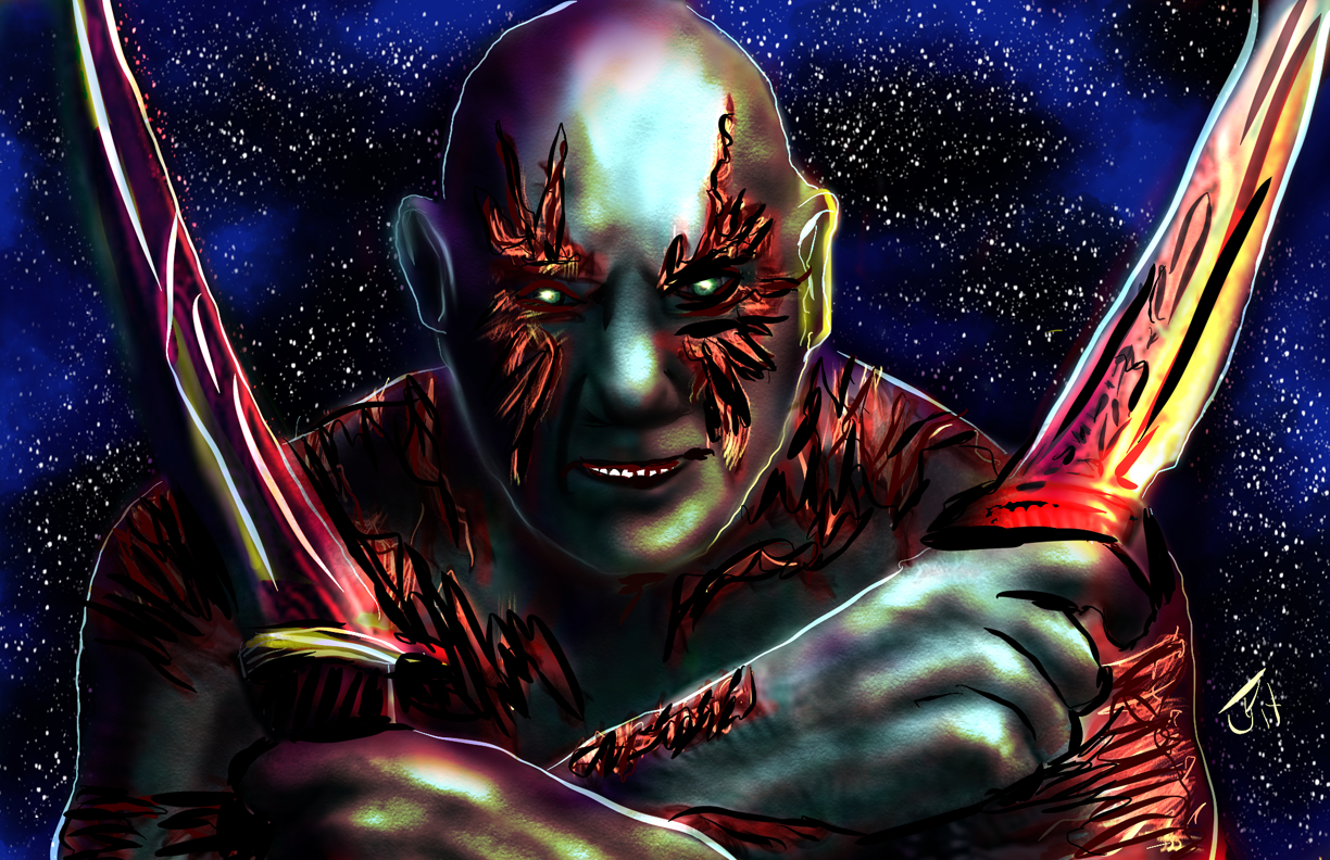 "Finger On Throat Means Death"  Art Print