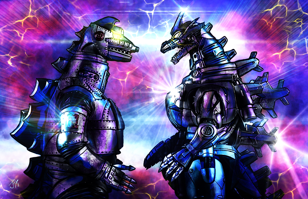 Thumbnail: "Mecha-Standoff" Art Print