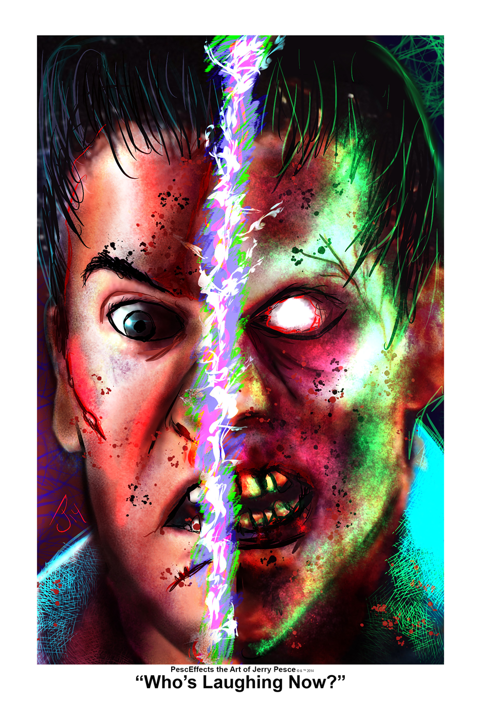 Thumbnail: "Who's Laughing Now?!" Art Print