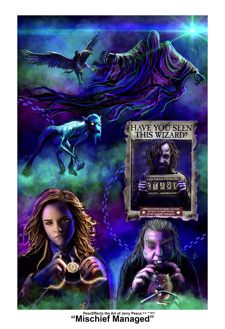 Thumbnail: "Mischief Managed" Art Print