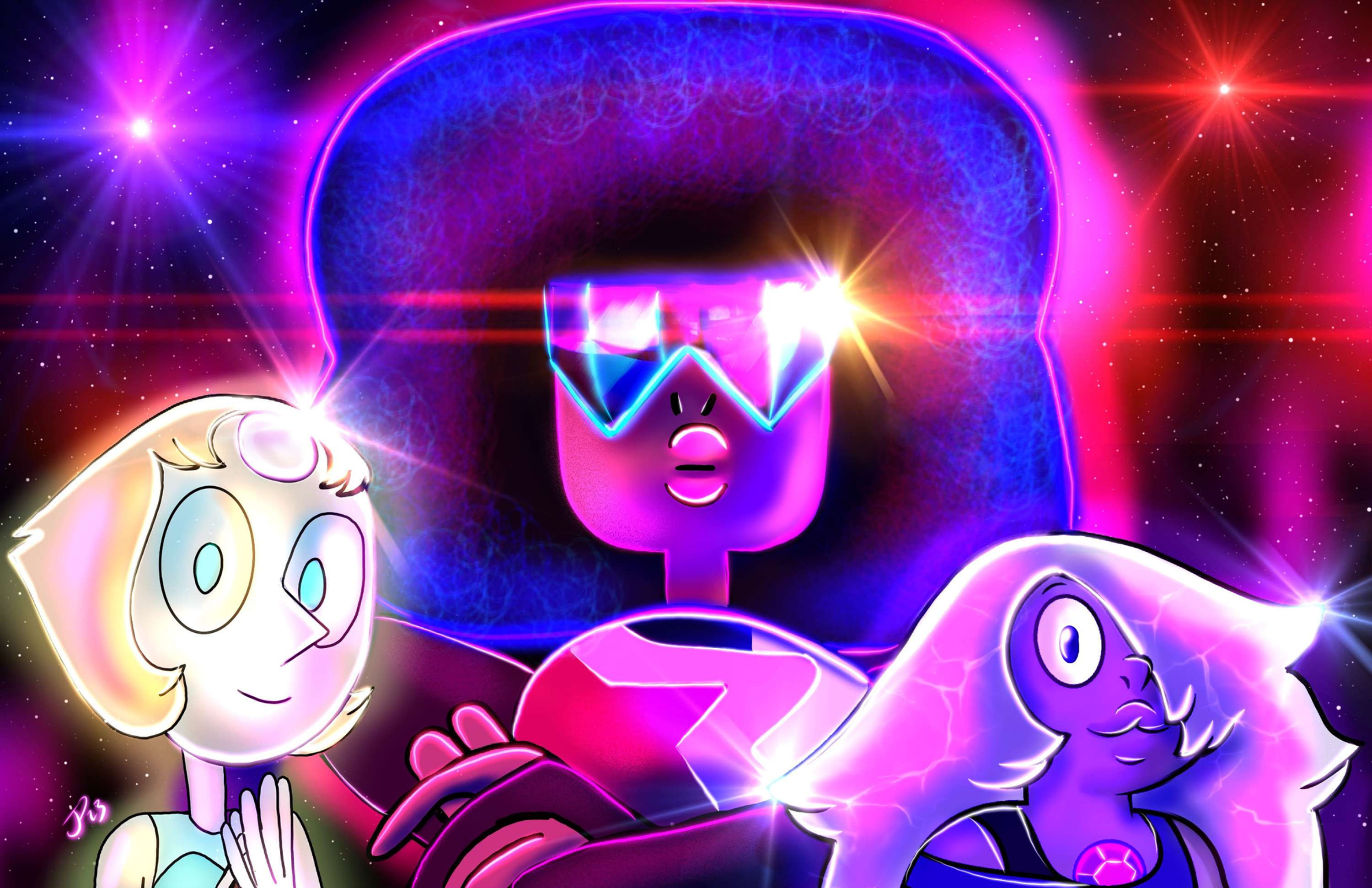 "We Are The Crystal Gems" Art Print