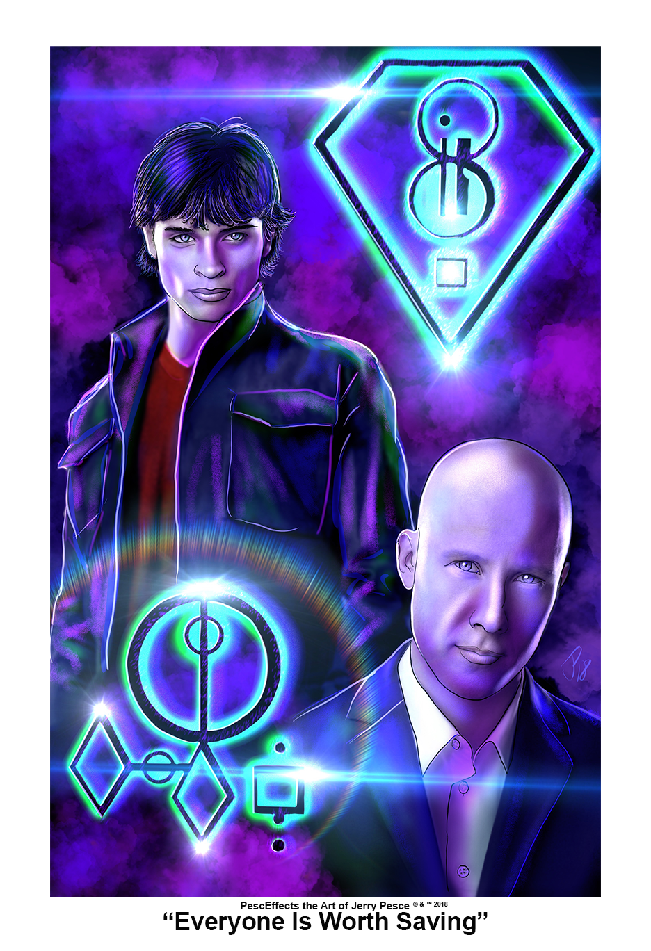 "Everyone Is Worth Saving" Art Print