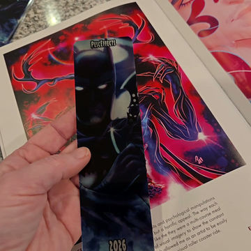 Thumbnail: I Am The Night" METAL Bookmark