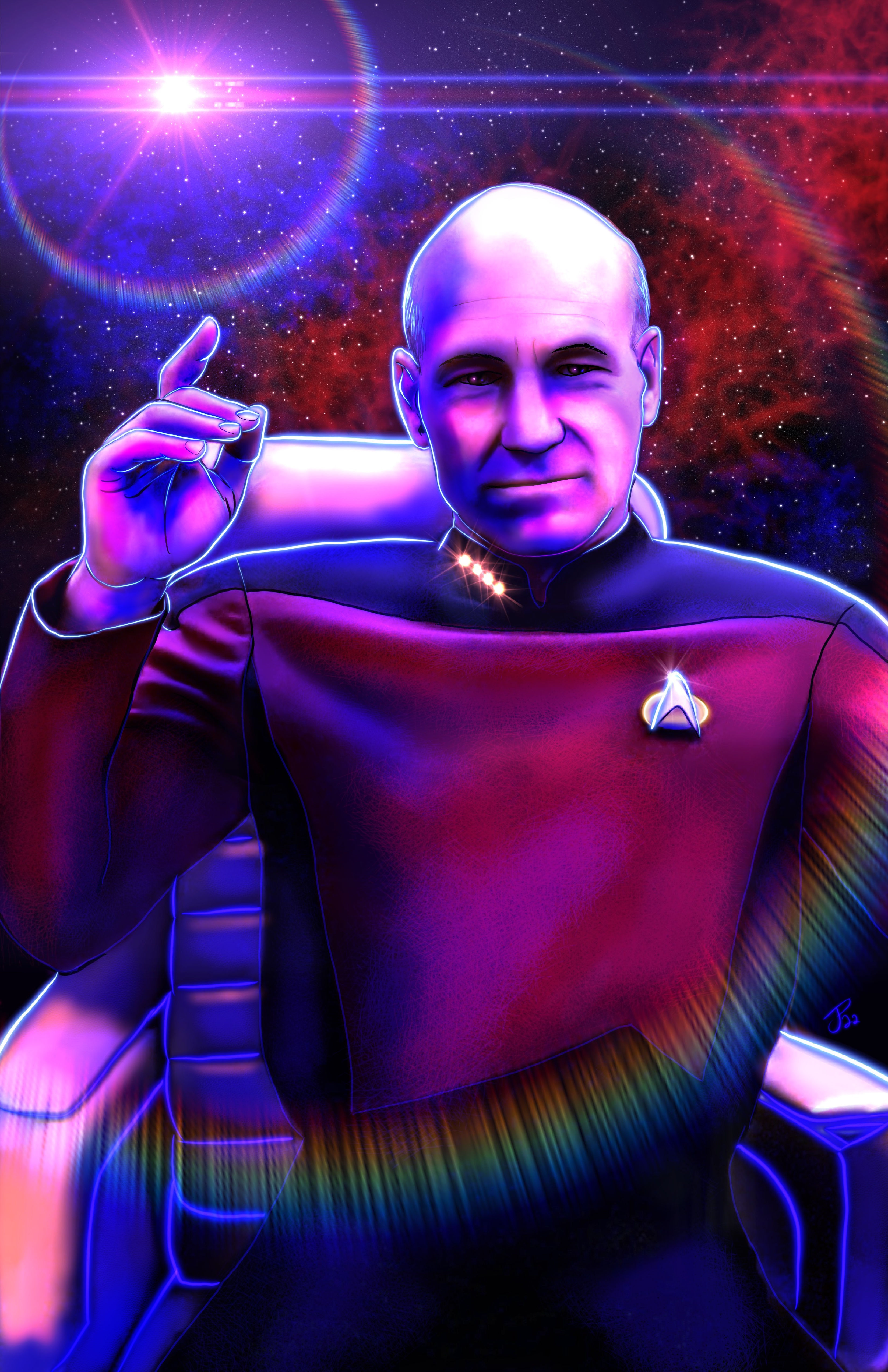 "Make It So" Art Print