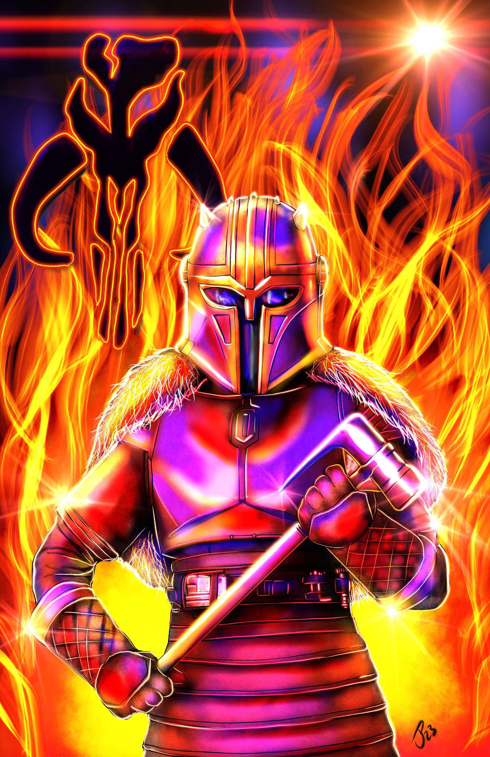 "This Is The Way" Art Print