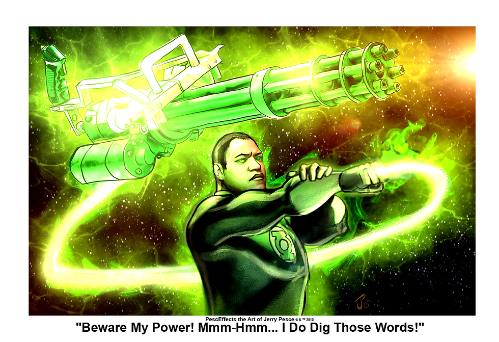 Thumbnail: "Beware My Powers..." Art Print