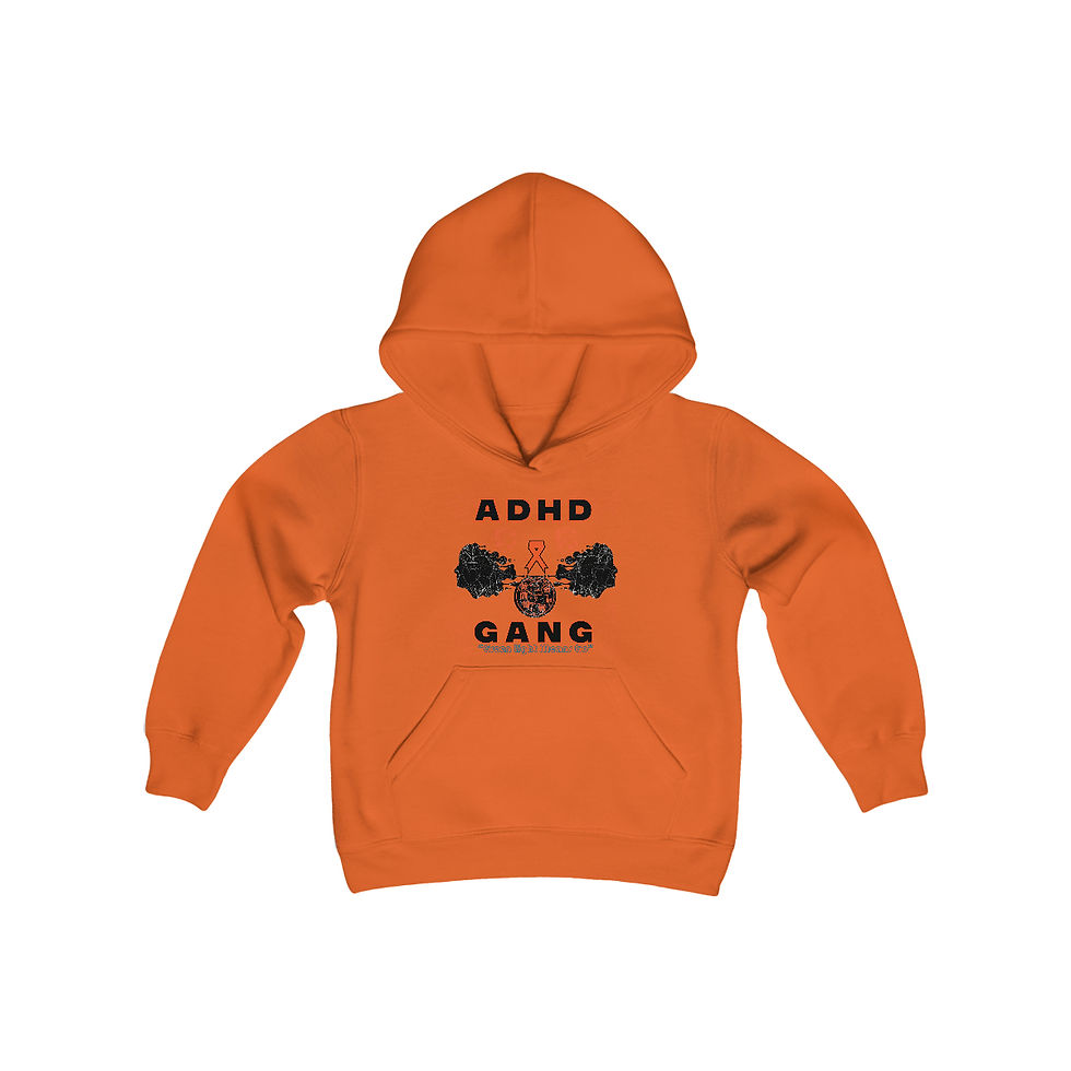 Thumbnail: Youth Heavy Blend Hooded Sweatshirt