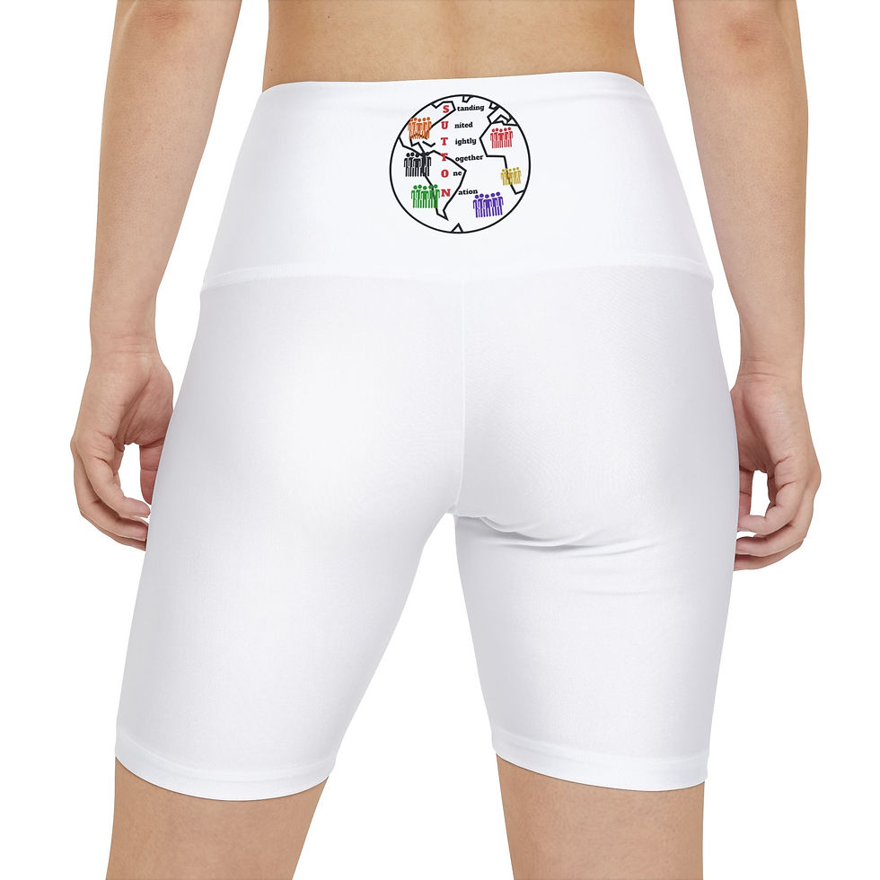 Thumbnail: G.O. A.T.  Mental health Women's Workout Shorts (AOP)