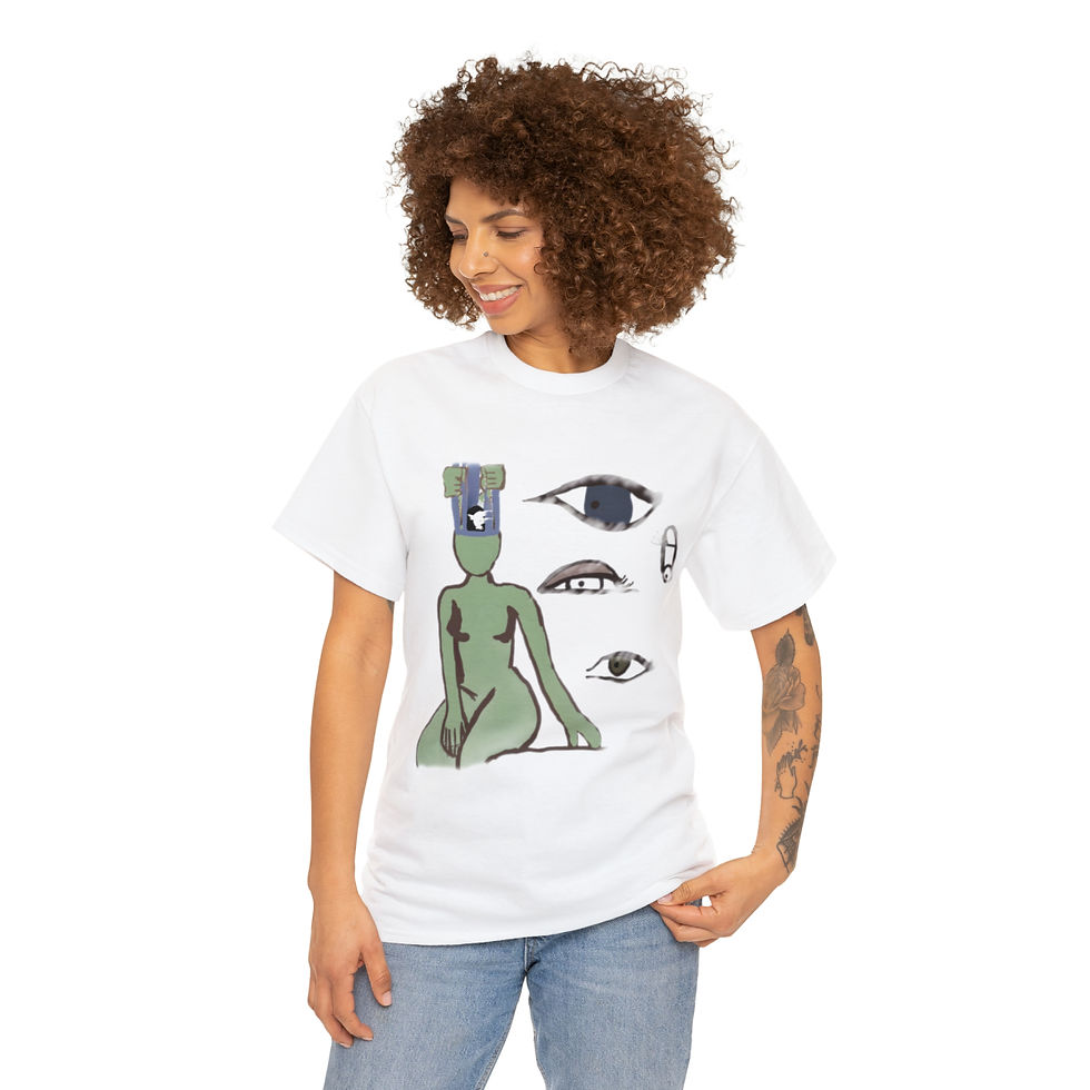 Thumbnail: Anxiety Unisex Heavy Cotton Tee