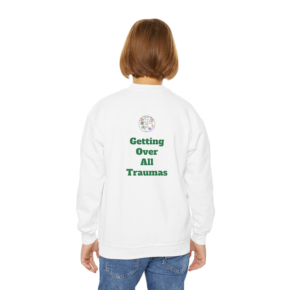 Thumbnail: Goat Mental Health Youth Crewneck Sweatshirt