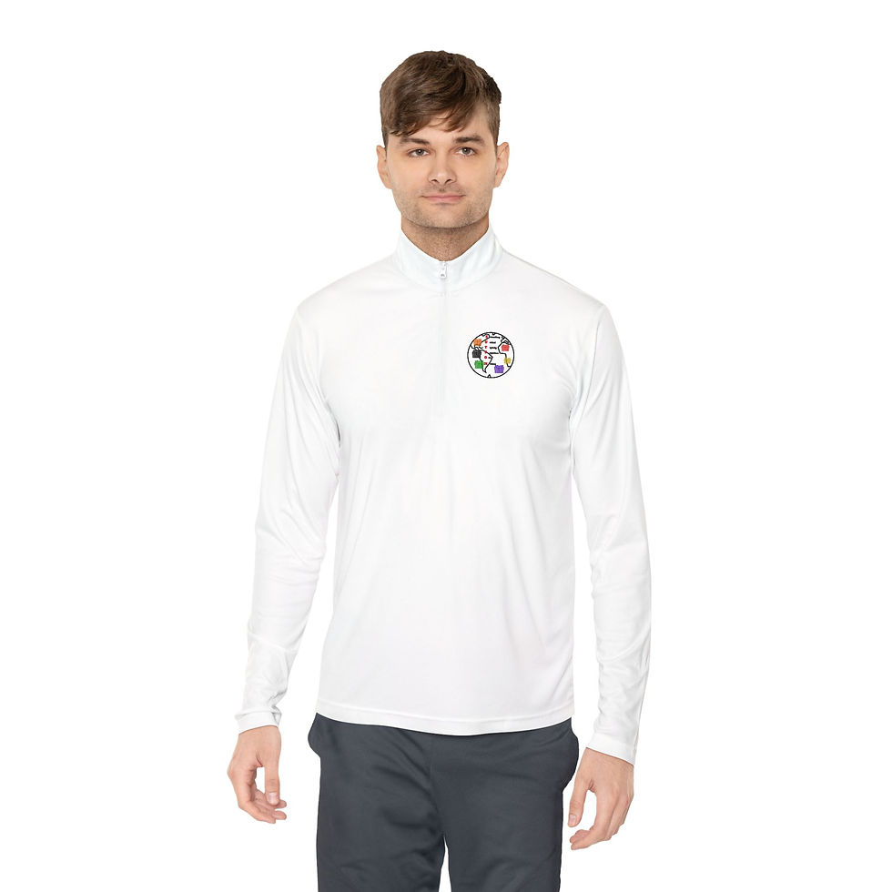 Thumbnail:  G.O.A.T. Mental Health Unisex Quarter-Zip Pullover