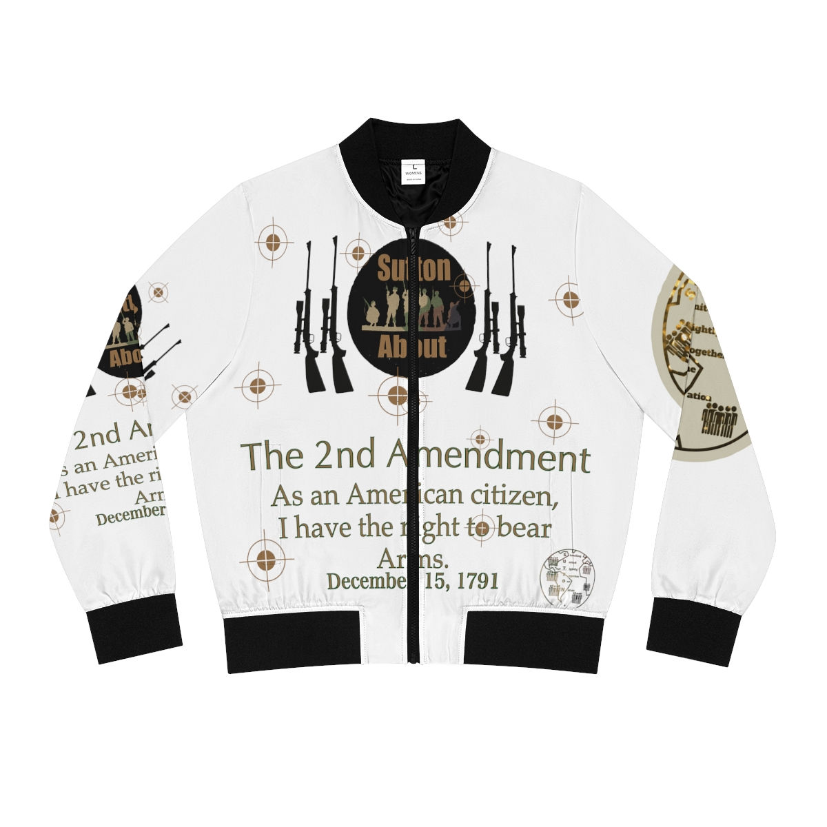 The Second Women's Bomber Jacket (AOP) '