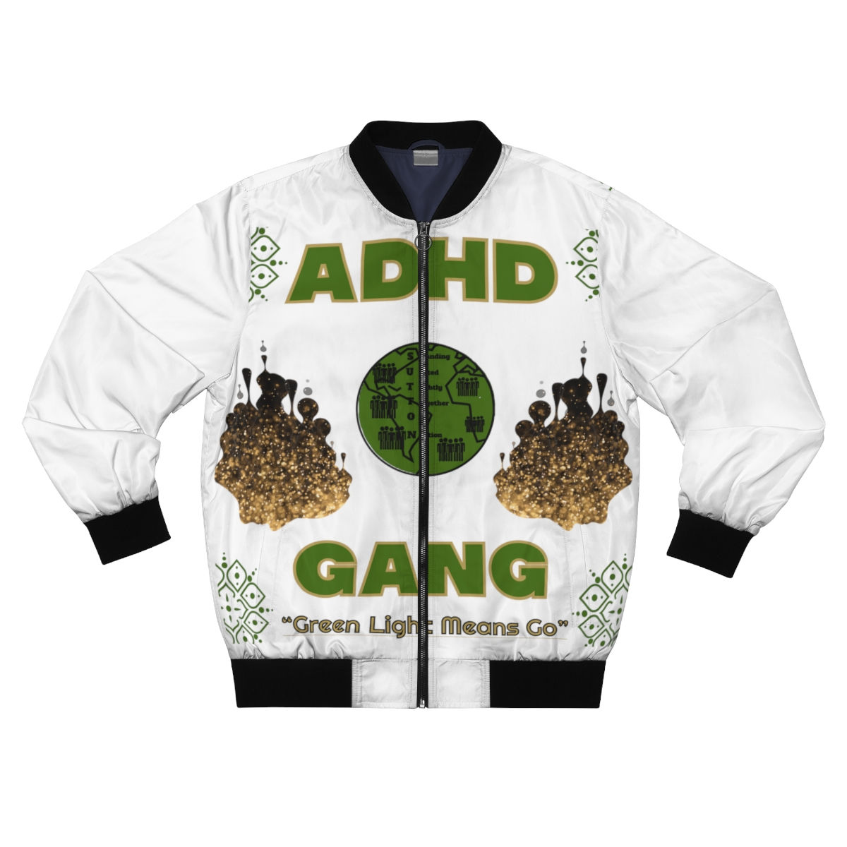 ADHD GANG ' Men's Bomber Jacket (AOP)