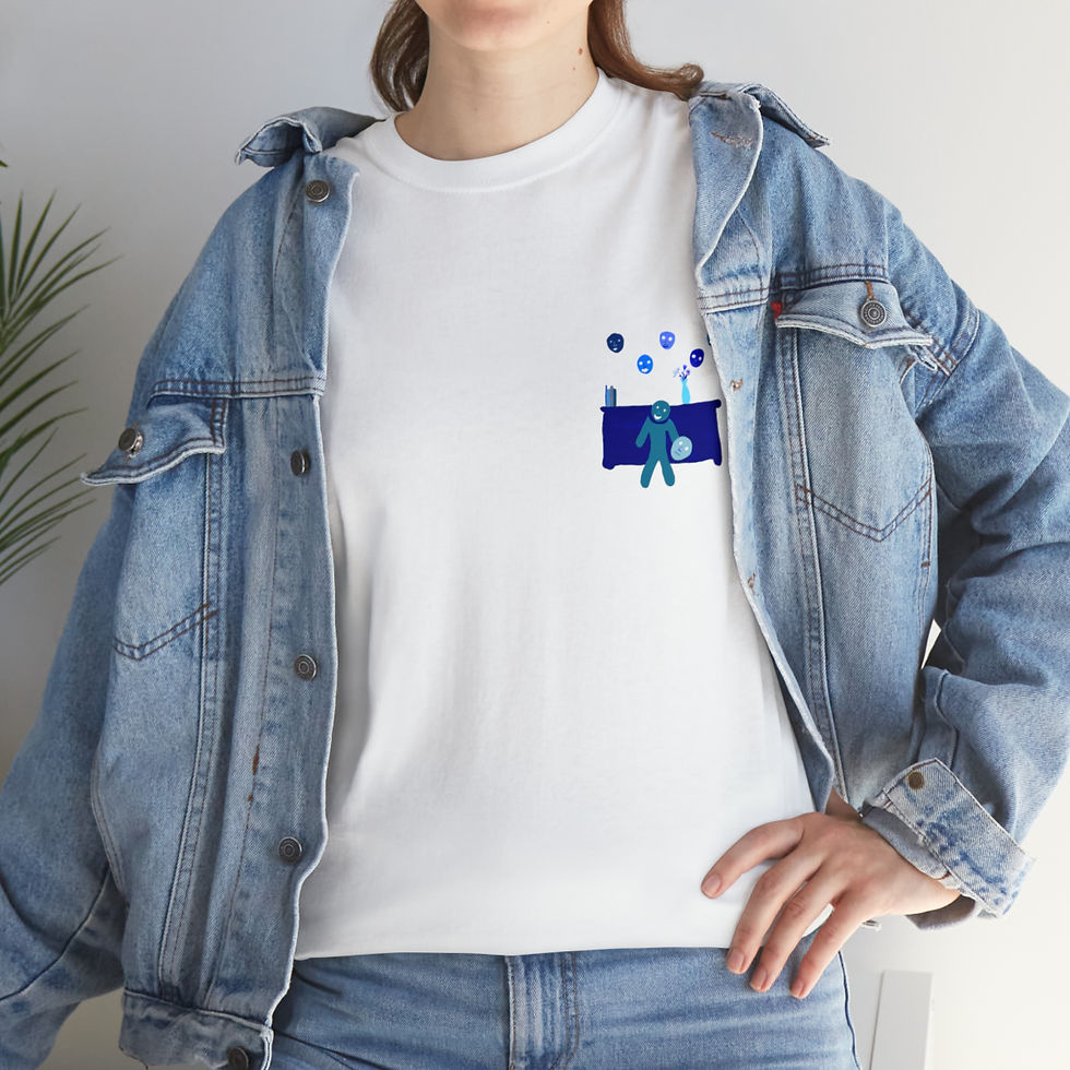 Thumbnail: Depression Unisex Heavy Cotton Tee