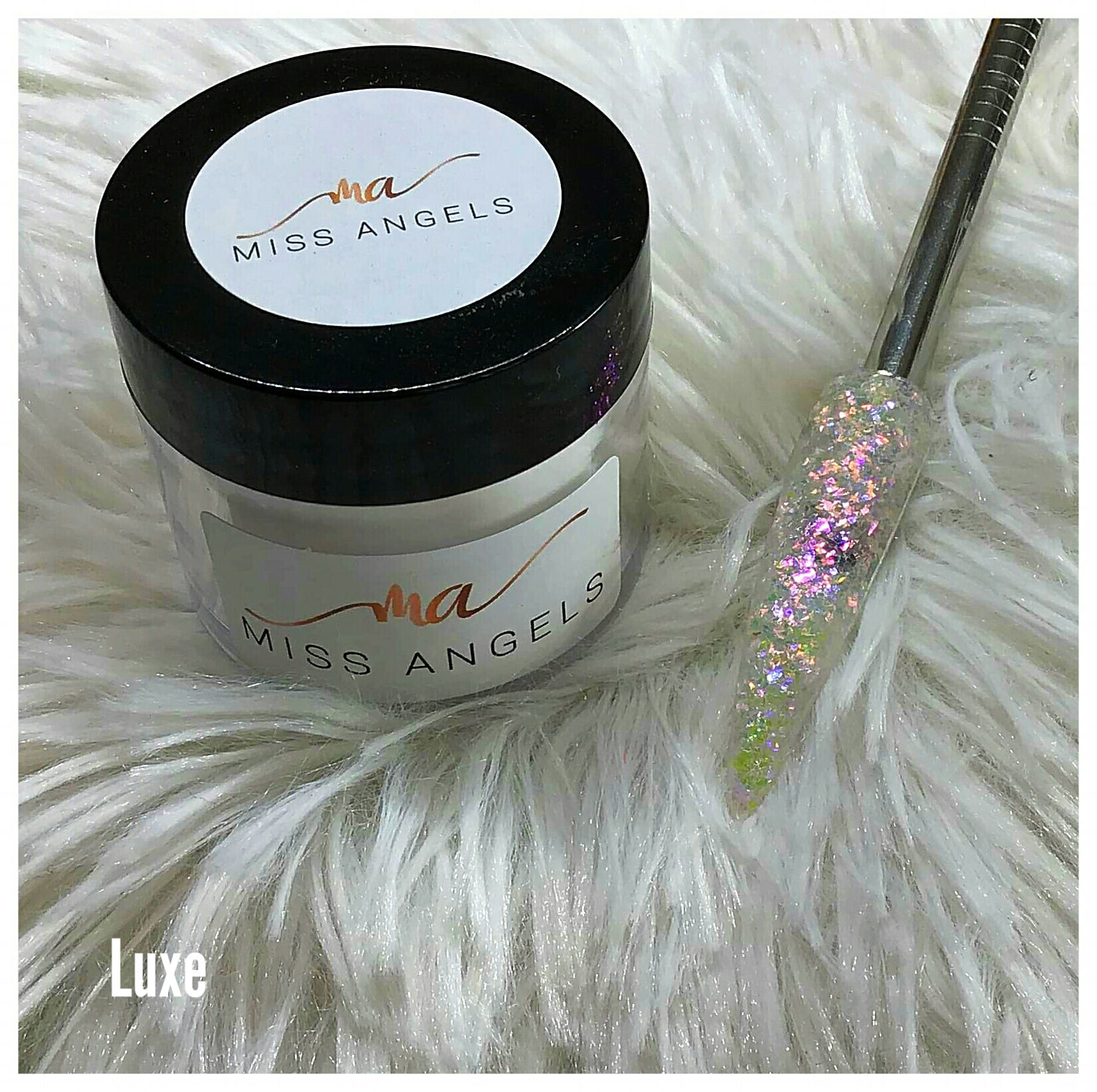 Luxe glitter acrylic powder