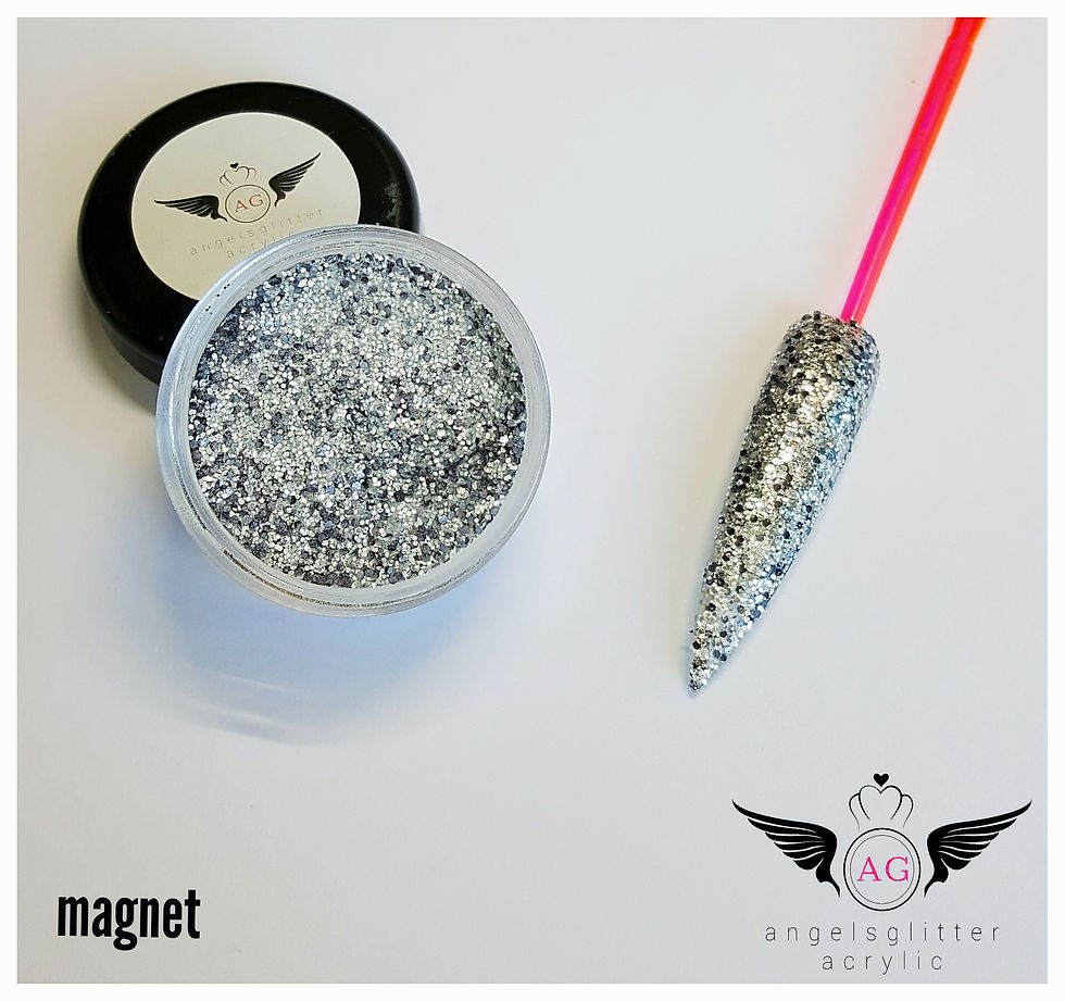 Thumbnail: magnet glitter acrylic
