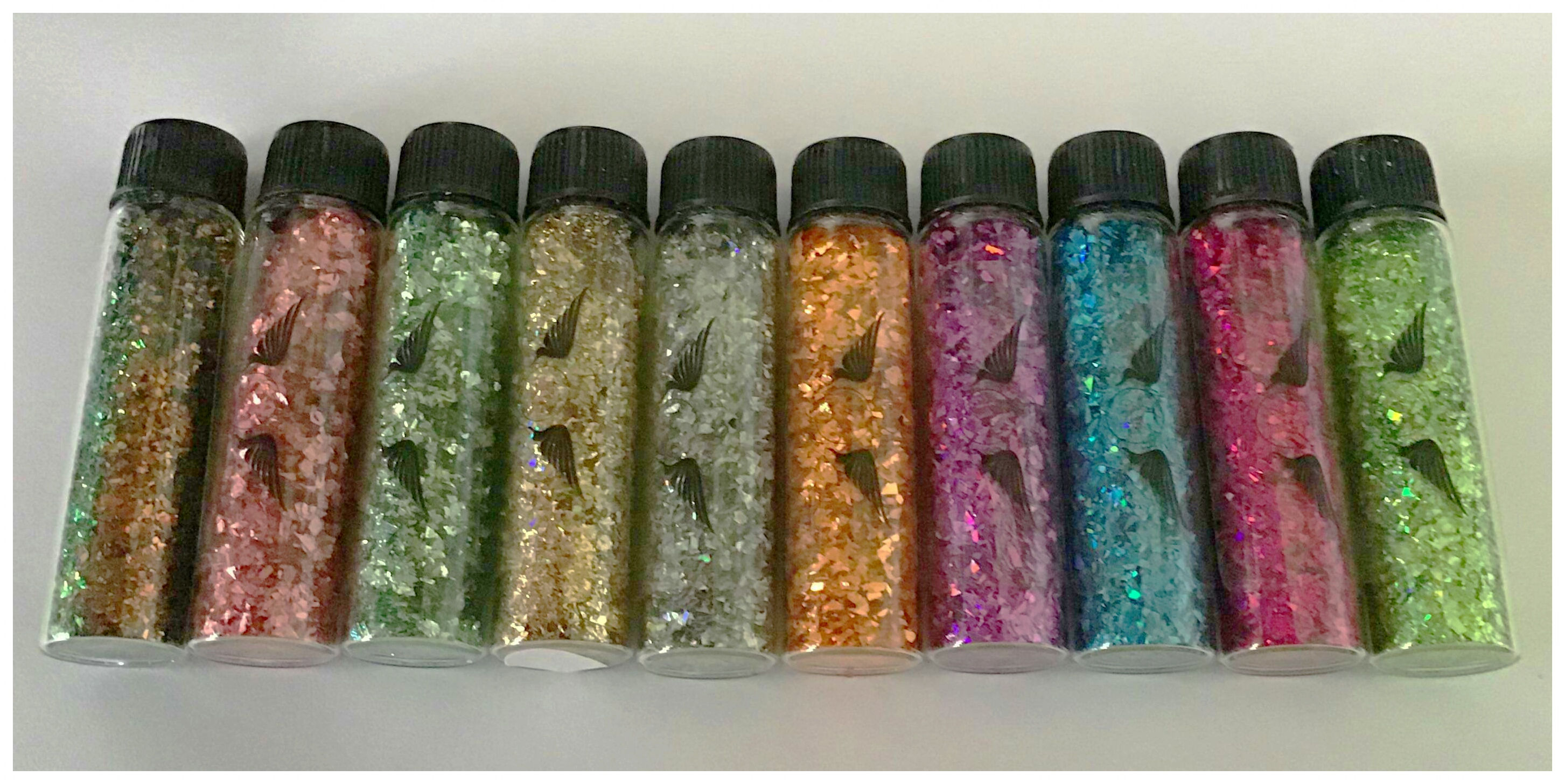 Glitter soft shards 7 gram bottles 