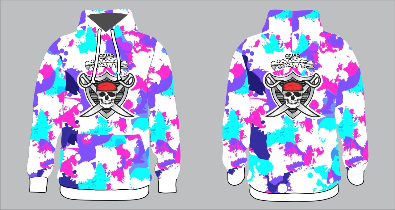 Digital Camo Hoodie - White