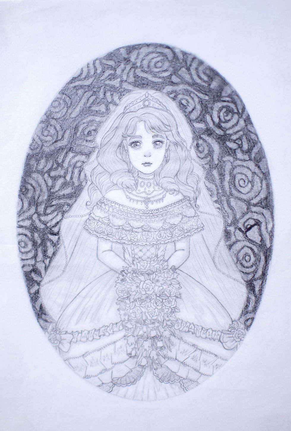 Sin título - 28x21cm - Dibujo a lápiz sobre papel
