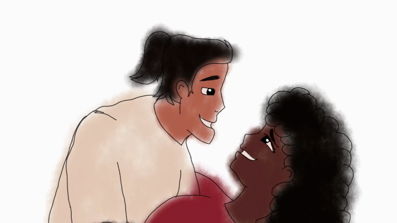 "Beso" - Animación 2D digital