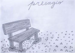 "Presagio" 31x21cm - Lápiz sobre papel