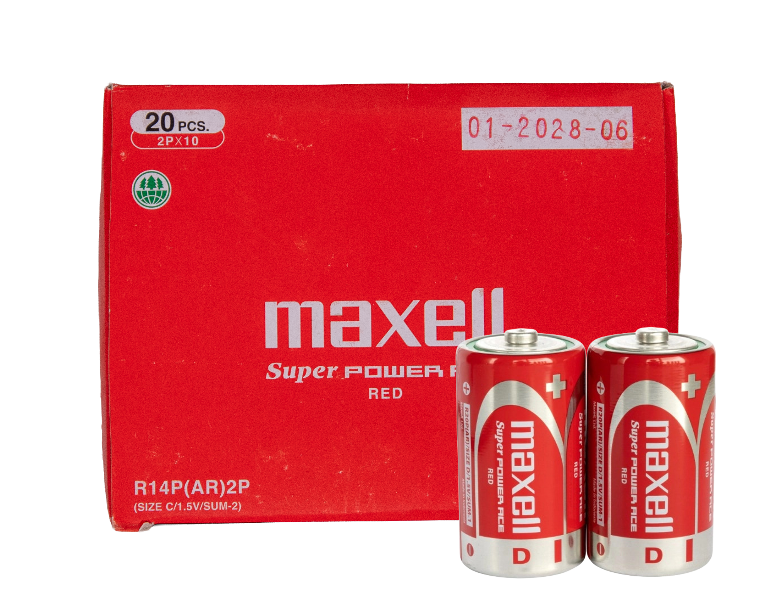 Maxell Super Power Type-C Batteries