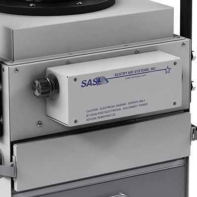 Thumbnail: Portable Floor Sentry fume extractor