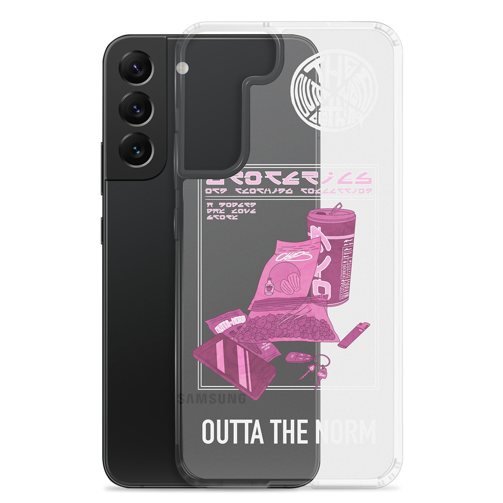 Thumbnail: Valentine's Day Clear Samsung Case (Pink)