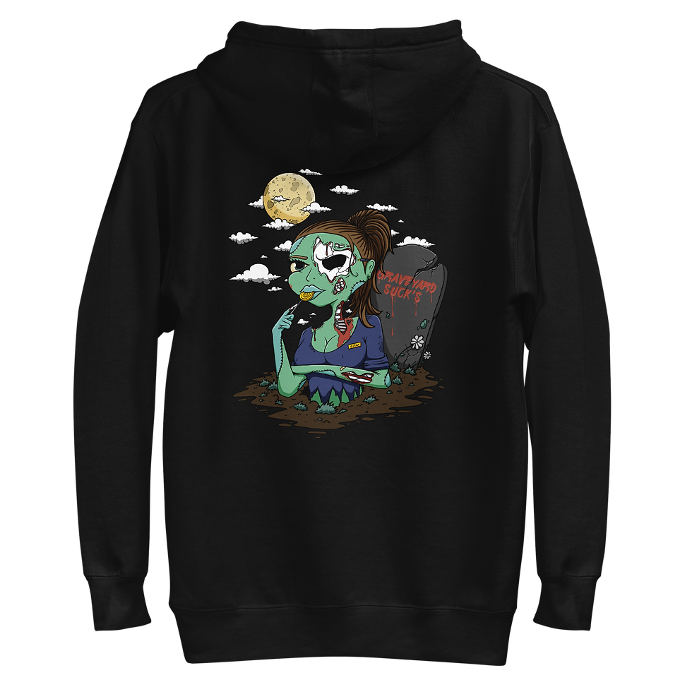 Thumbnail: Graveyard Suck's Basic Hoodie