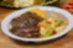 Camarones con Asada