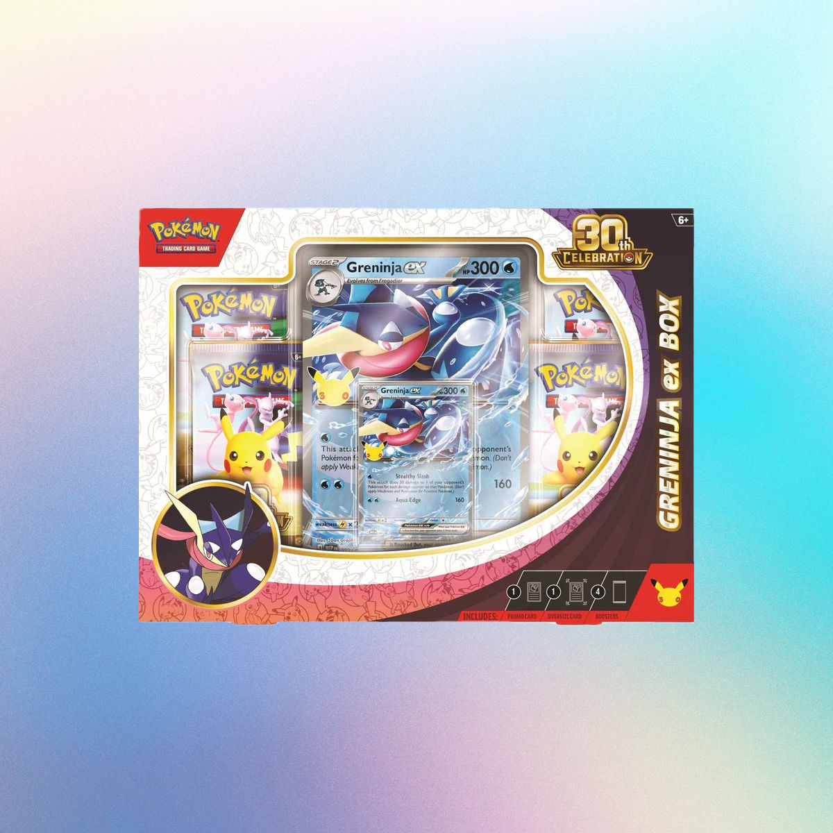 Pokémon EX Box - Greninja - 30th Celebration