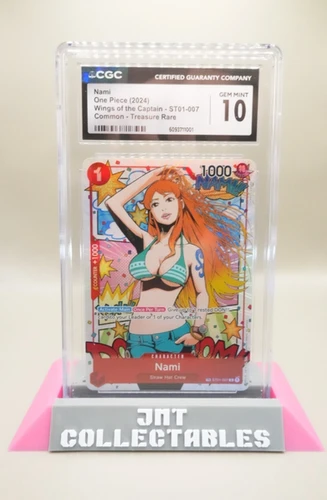 One Piece Nami ST01-007 CGC Graded GM10 | JMT Collectables