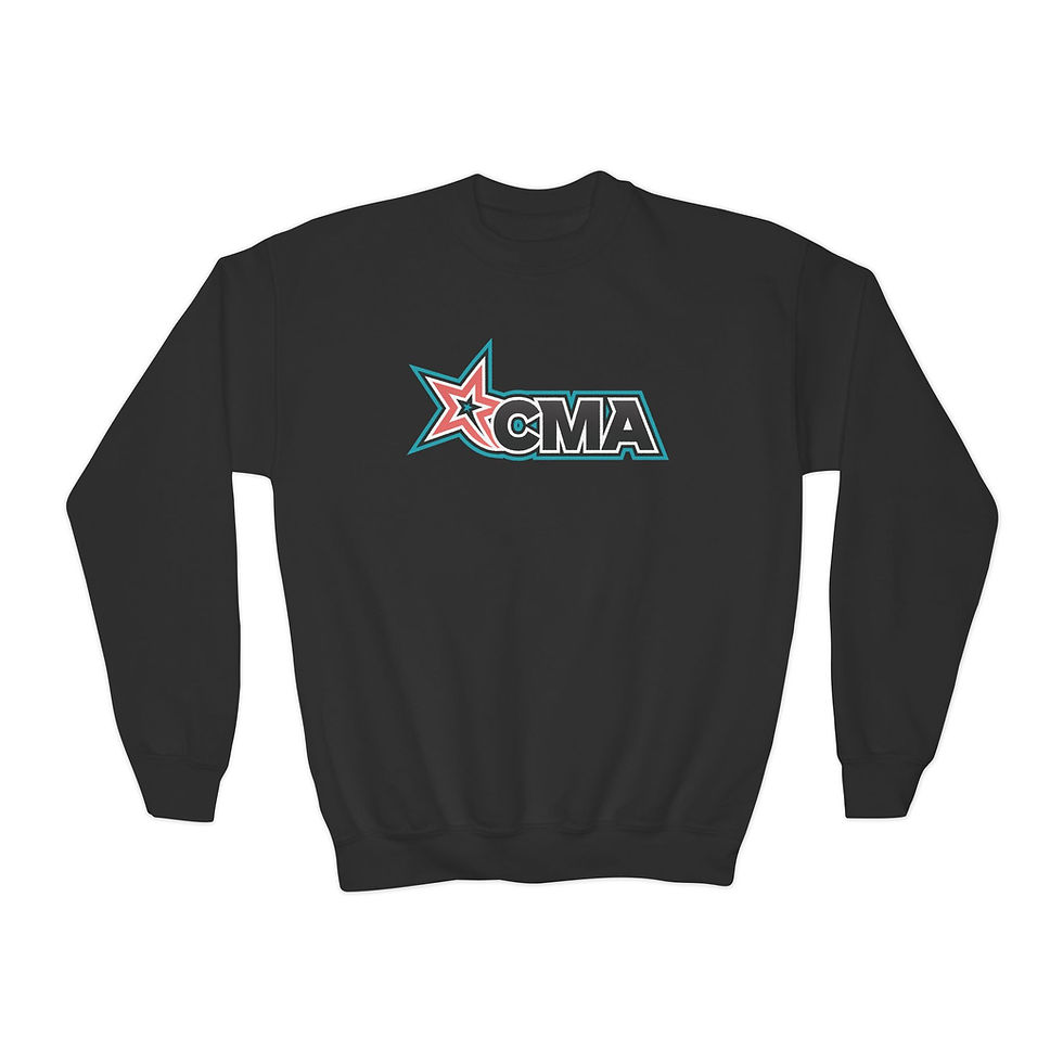 Thumbnail: CMA Youth Crewneck Sweatshirt — Gildan