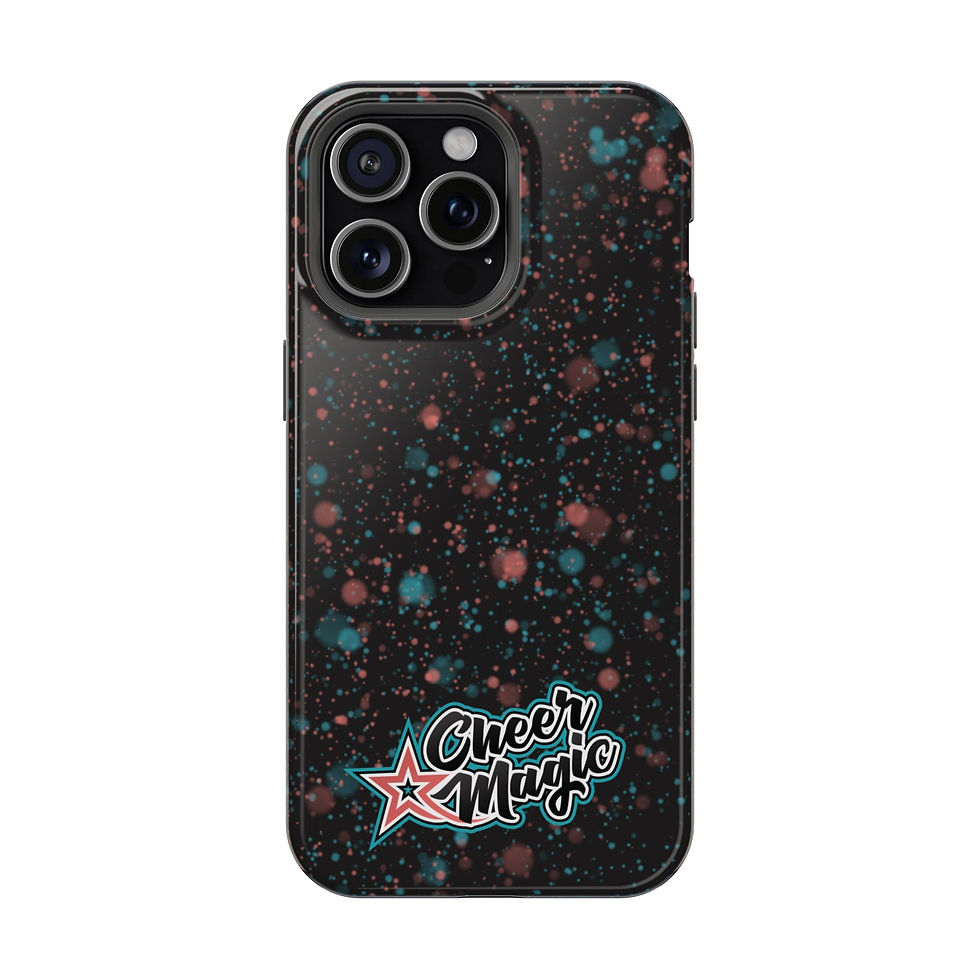 Thumbnail: Cheer Magic Magnetic Phone Case - Black Splatter