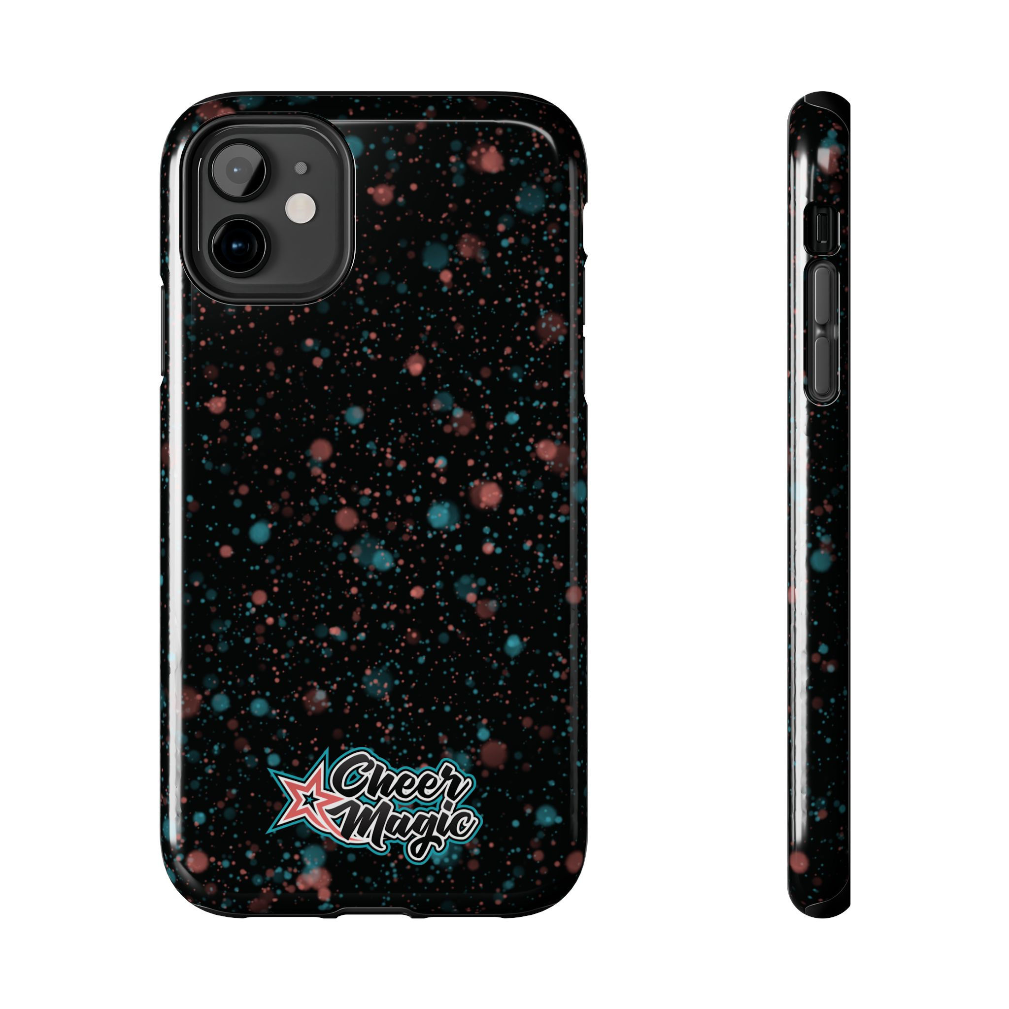 Cheer Magic Tough Phone Case — Splatter Design (iPhone 11, 12, 13, 14)