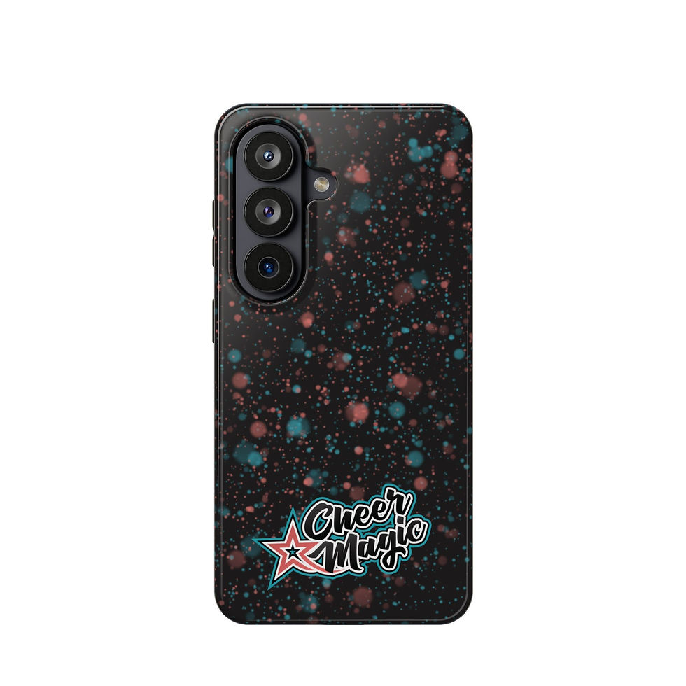 Thumbnail: Cheer Magic Magnetic Phone Case - Black Splatter