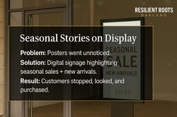 Retail Boutique Seasonal Display