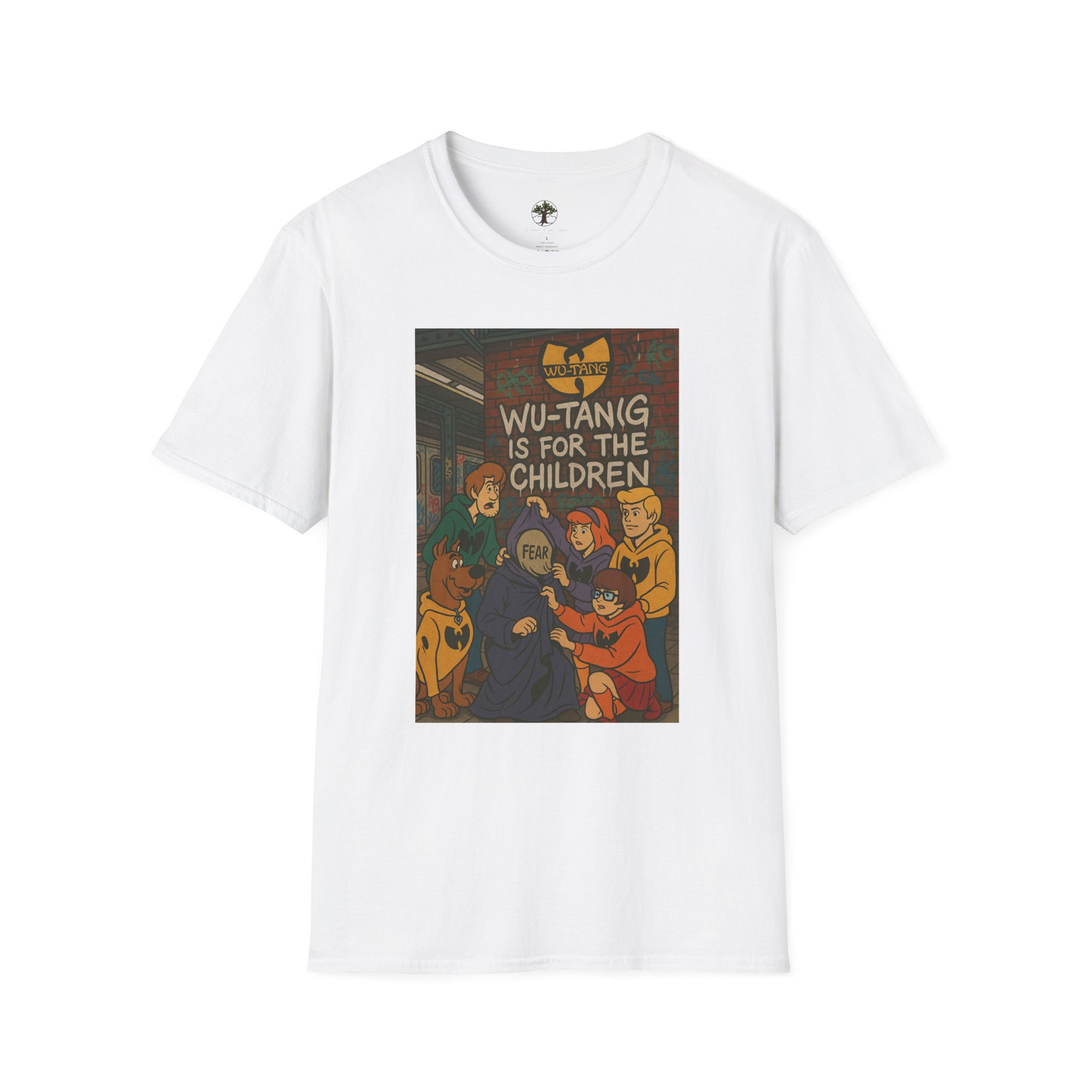 Street Sleuths Fear Aint a Mask Graffiti Hoodie Squad Tee Hip Hop Mystery Mashup