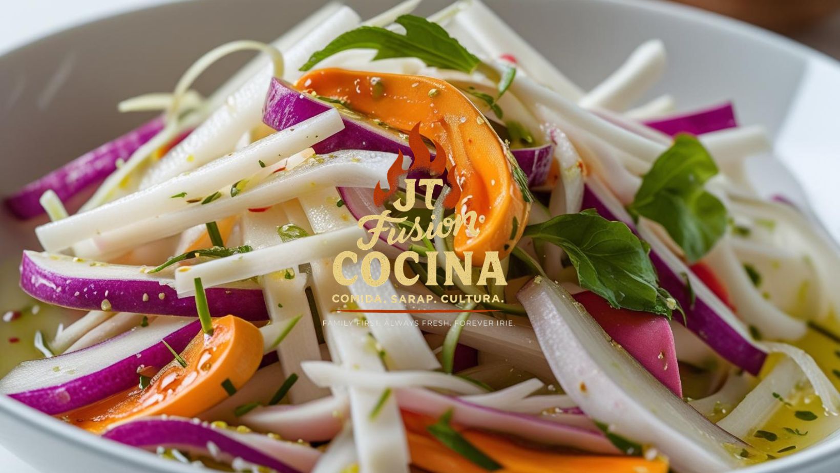 JT Fusion Cocina — grill and fusion plating detail