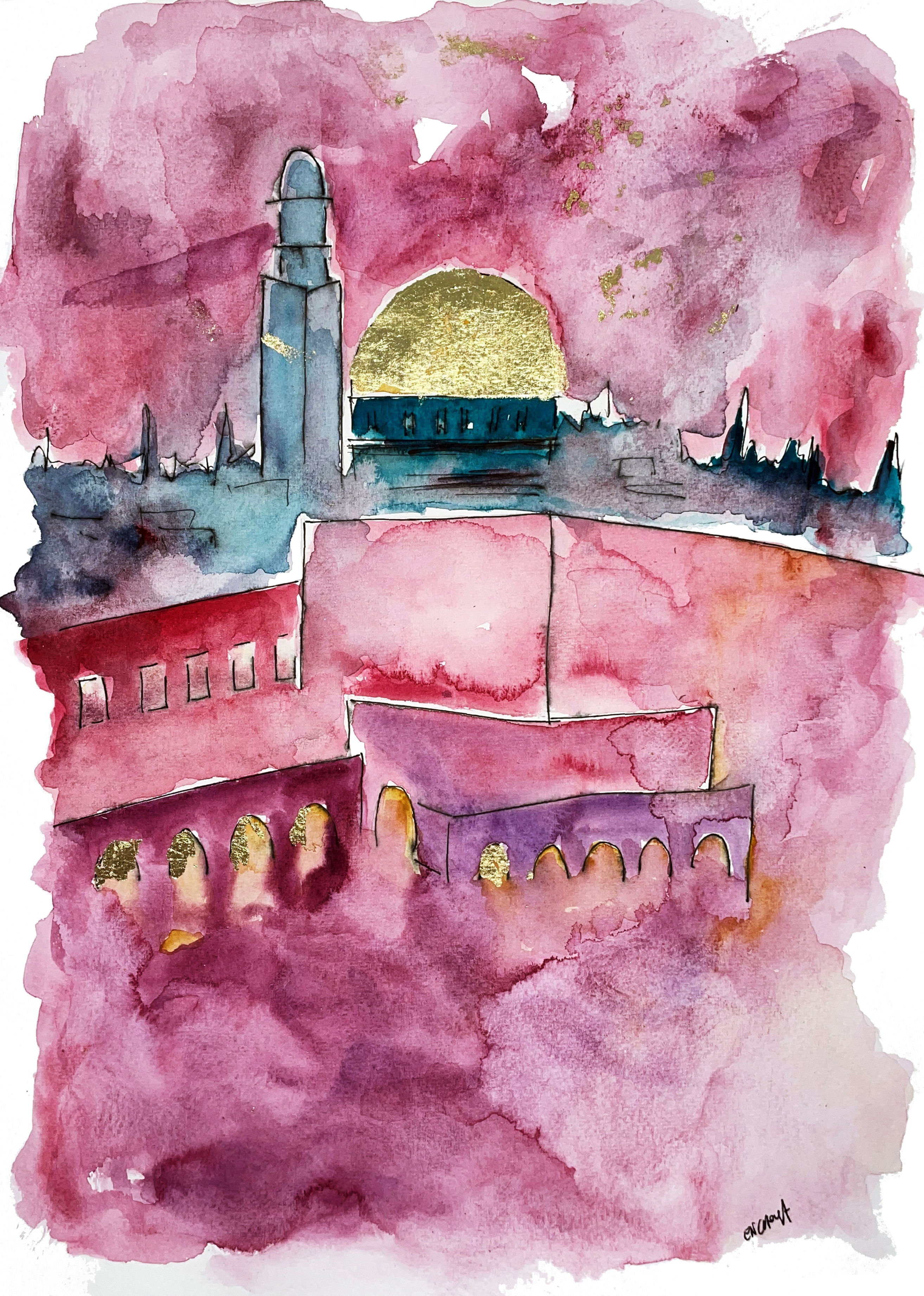 Magic City pink - Edition Print